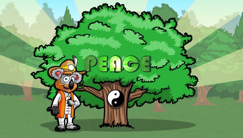 Christian frank Projekt peace logo